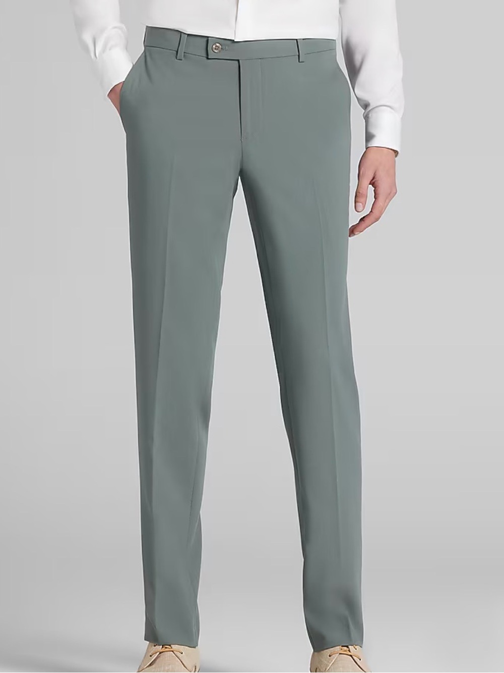 Egara Slim Dress Pants — Sage Green 30x34 BNWT